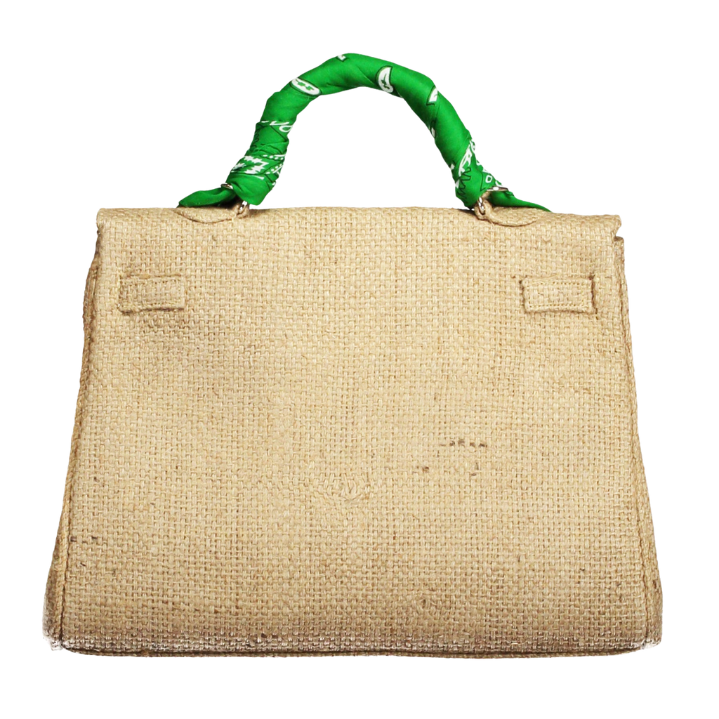 LOLA Coffee Jute Handbag