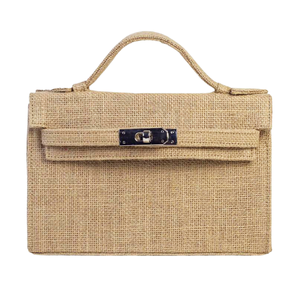 Micro LOLA Jute Handbag
