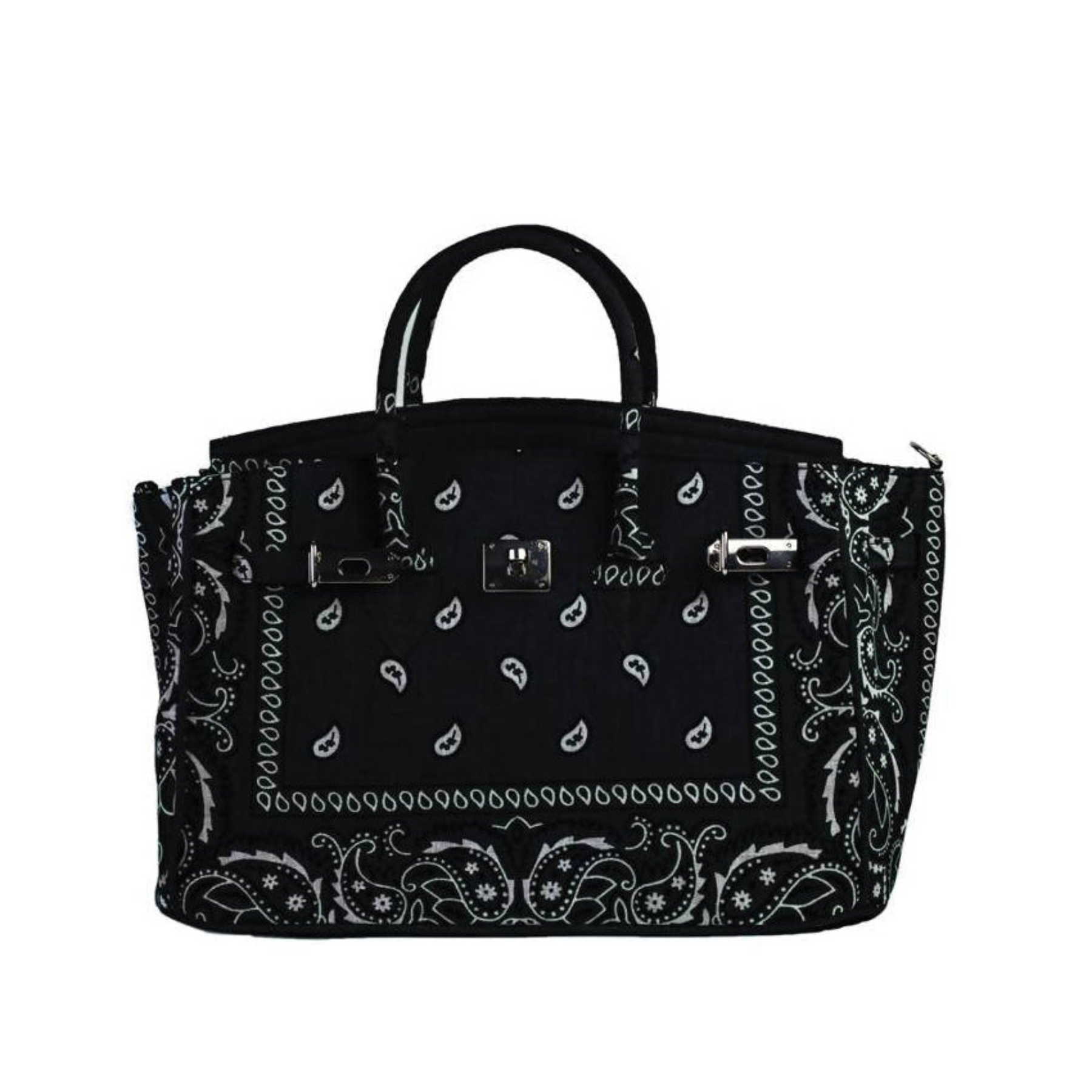 Lalo Tote — Bandana (Black)