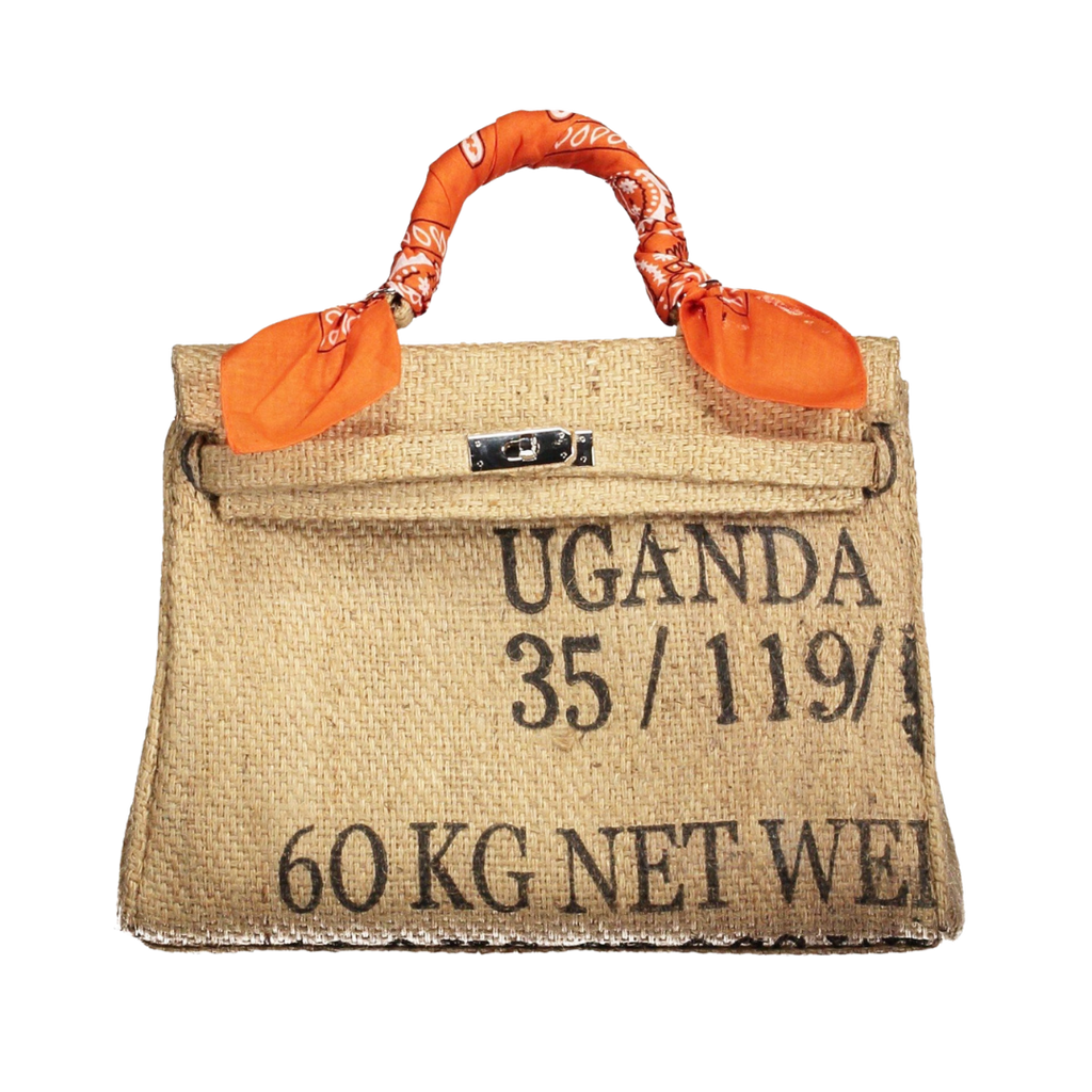 LOLA Uganda Coffee Jute Handbag