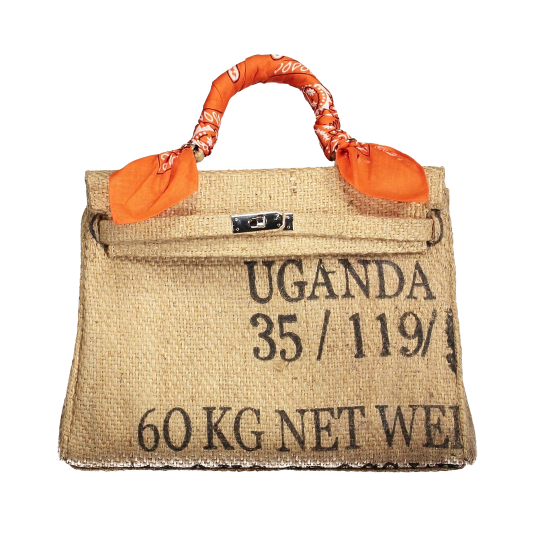 LOLA Uganda Coffee Jute Handbag