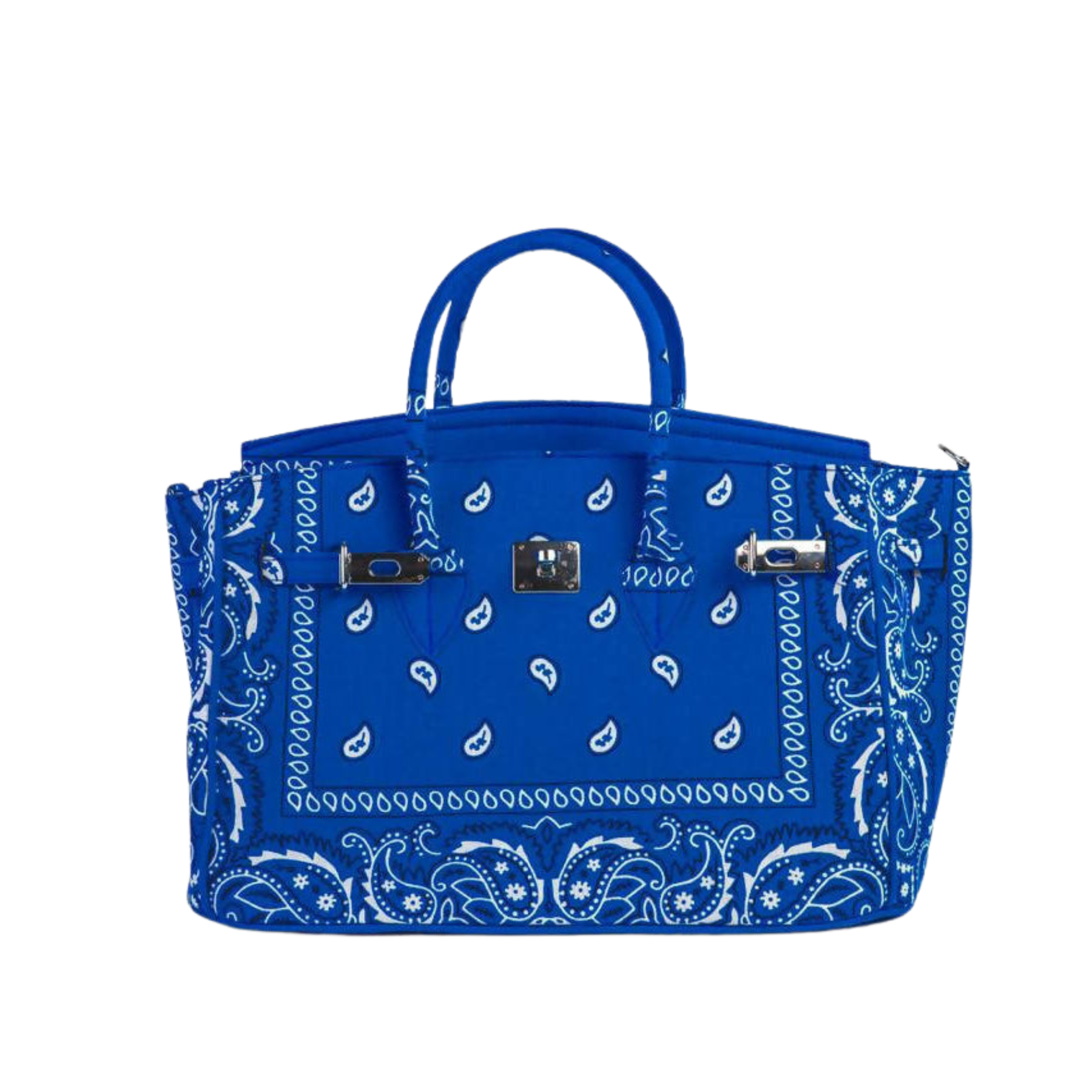 Lalo Tote — Bandana (Blue)