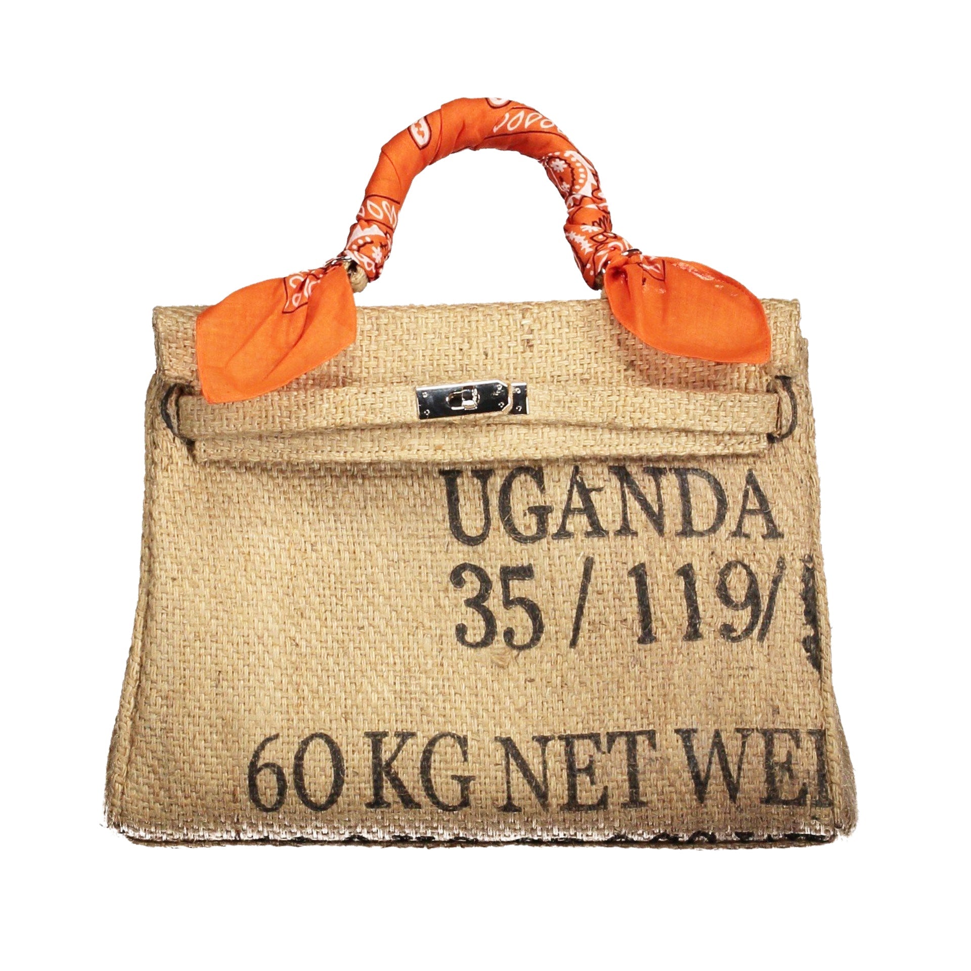 LOLA Uganda Coffee Jute Handbag