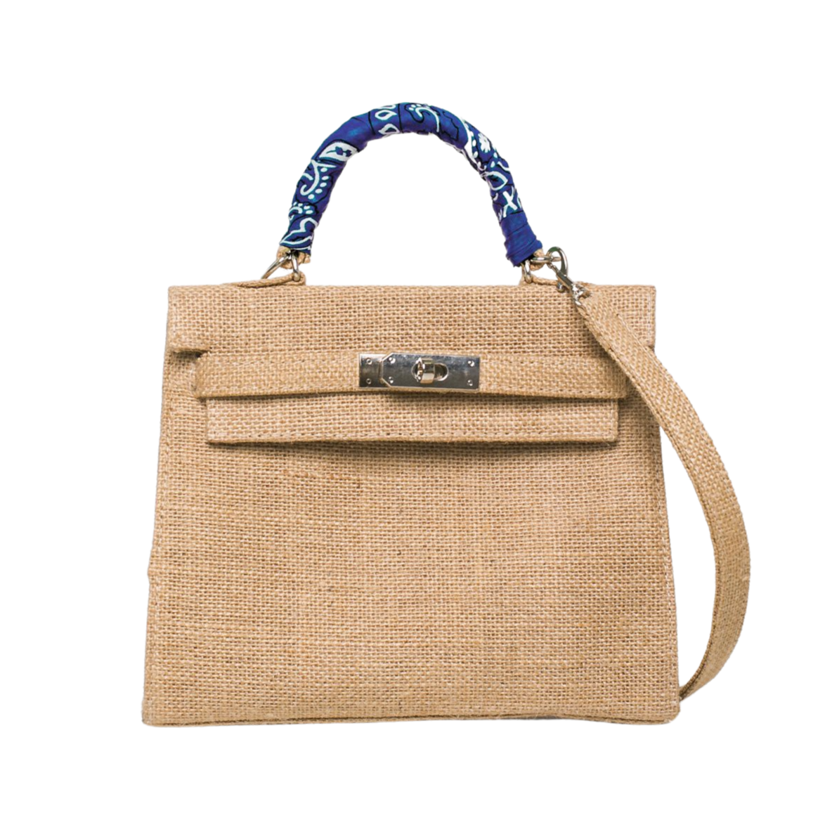 Mini Kelly Style Jute Bag-Museo Factory-MyTindy
