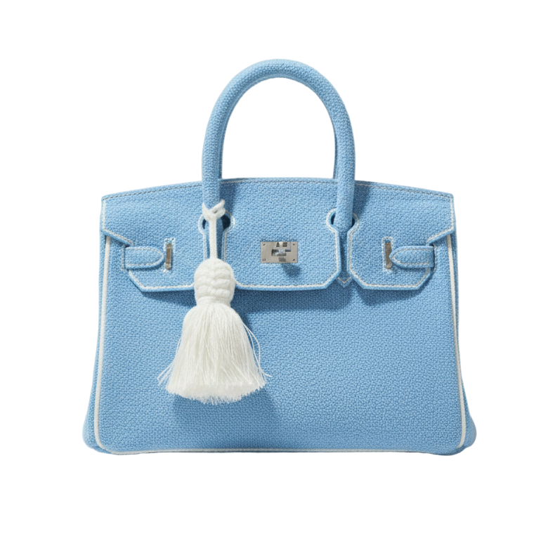 Lalo Tote — Terry Cloth (Light Blue)