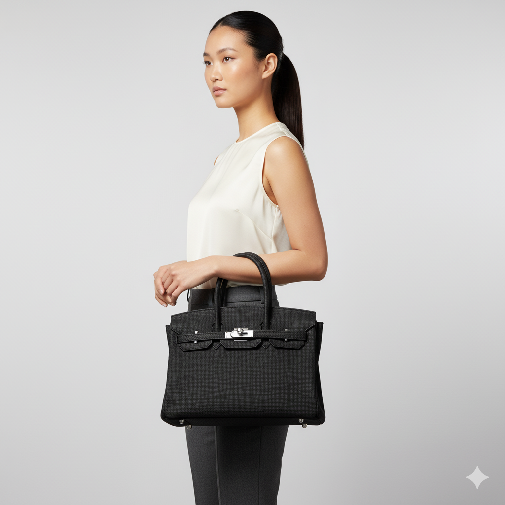 Lalo Tote — Black Jute