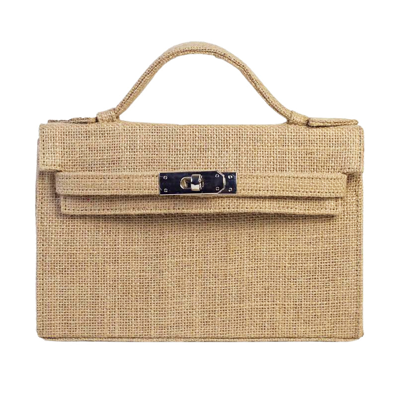 Micro LOLA Jute Handbag