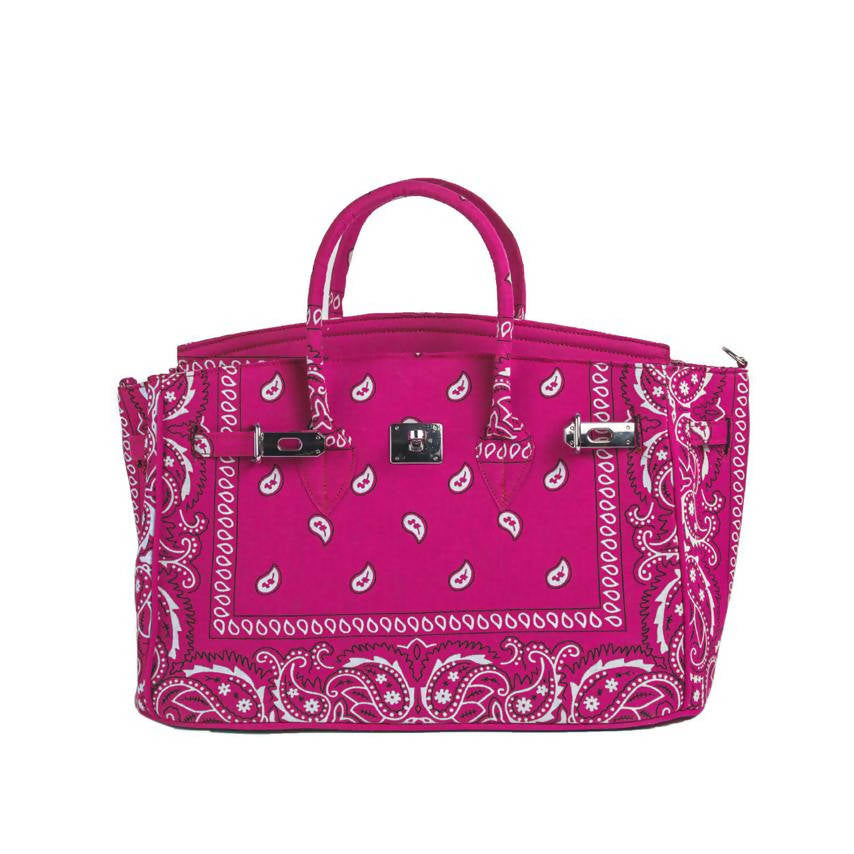 24H Birkin Style Bandana Handbag-Museo Factory-MyTindy