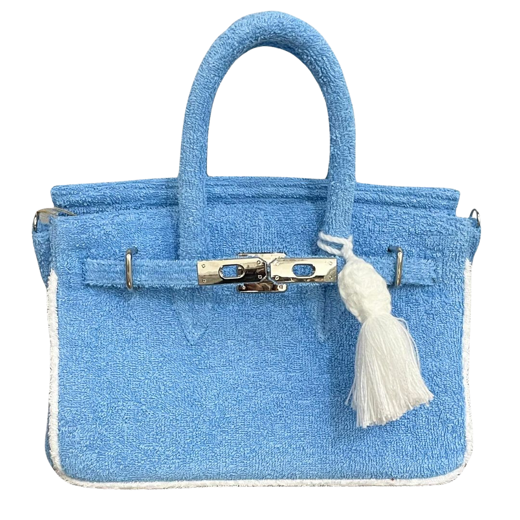 LALO Terry Cloth Beach Handbag
