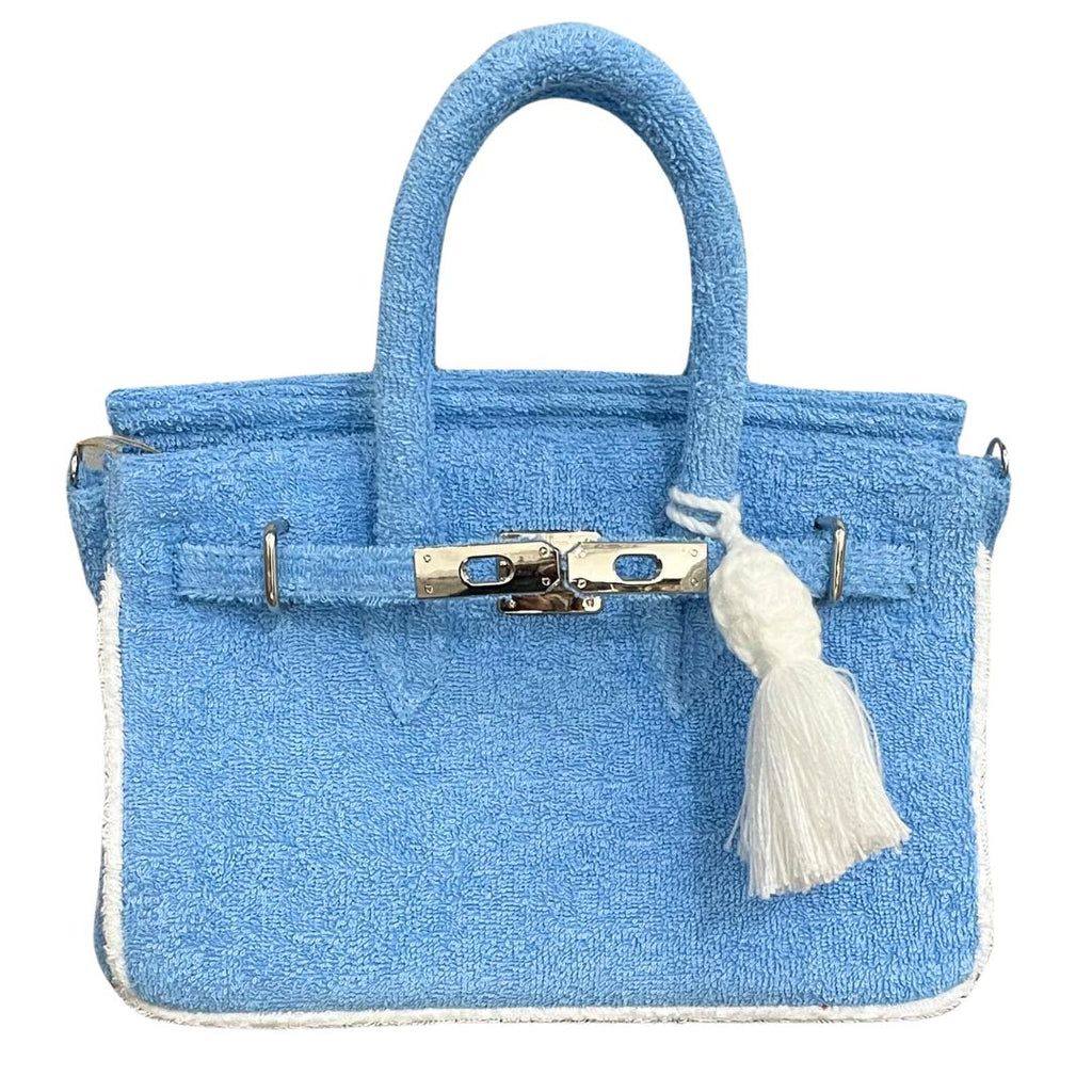 LALO Terry Cloth Beach Handbag