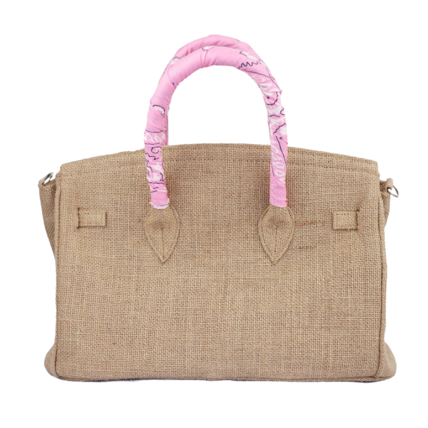 Lalo Tote — Monogram (Pink)