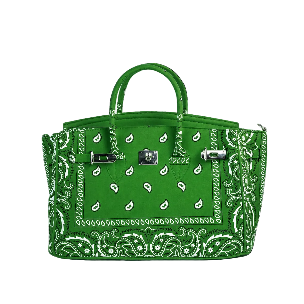 Lalo Tote — Bandana (Green)