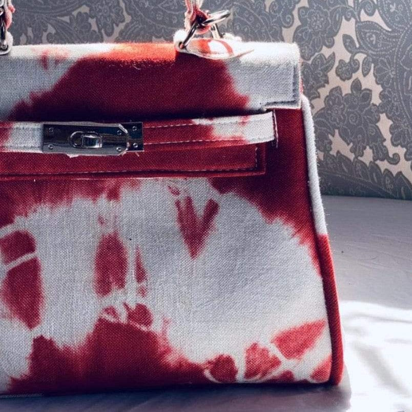 Mini Kelly Style Tie and Dye Handbag-Museo Factory-MyTindy