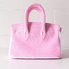 LALO Terry Cloth Beach Handbag