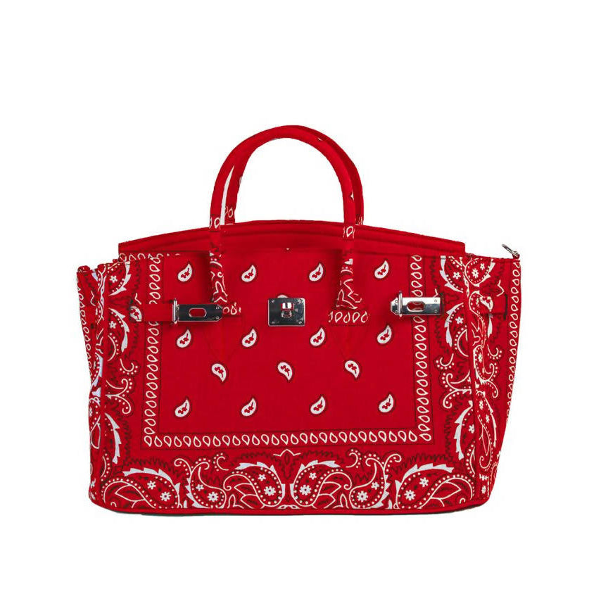 24H Birkin Style Bandana Handbag-Museo Factory-MyTindy