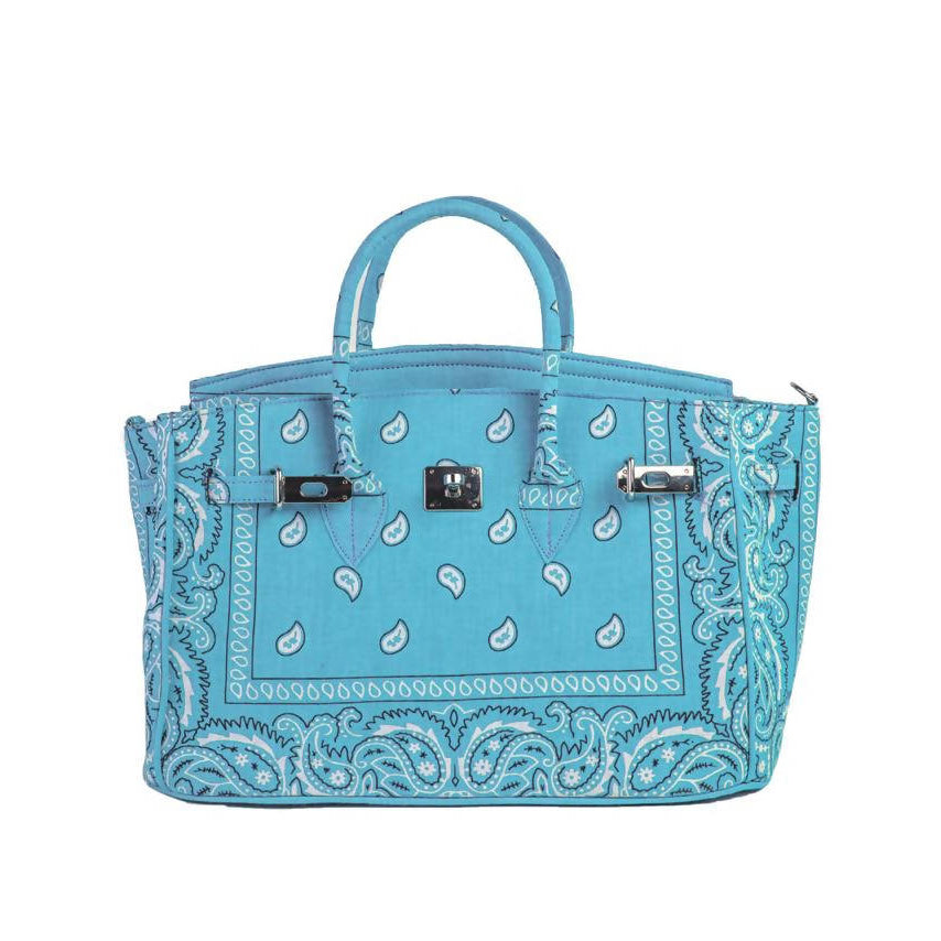 24H Birkin Style Bandana Handbag-Museo Factory-MyTindy