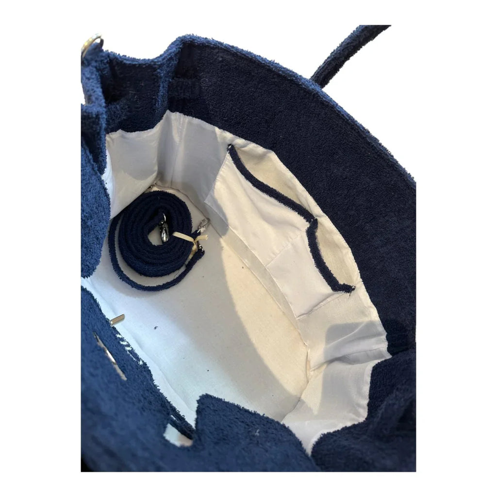 LALO Terry Cloth Beach Handbag