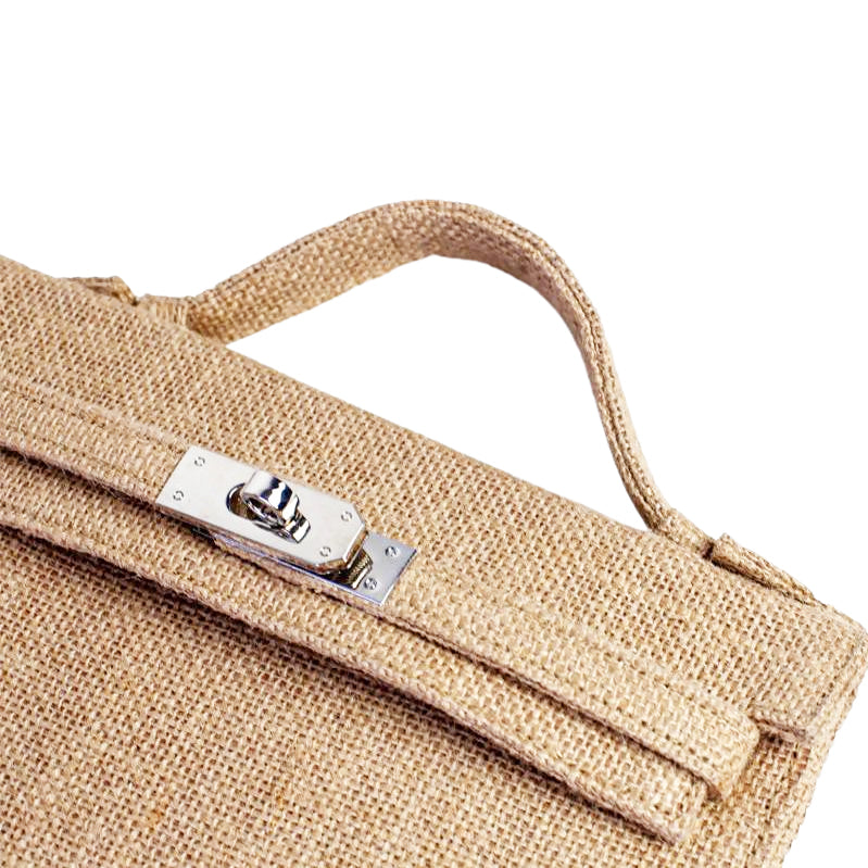 Micro LOLA Jute Handbag